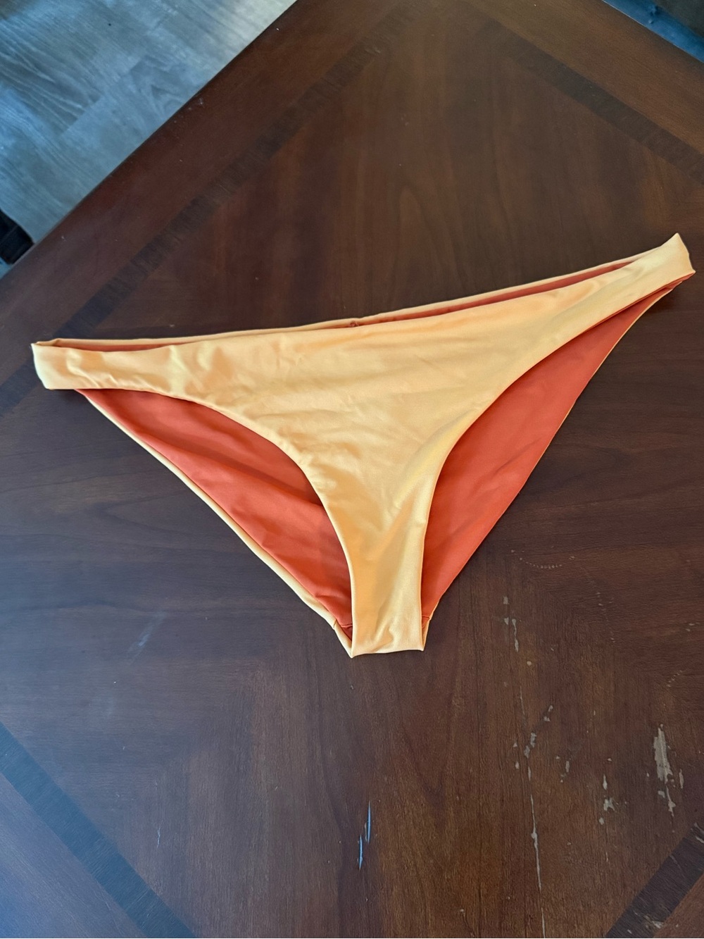 Hurley Reversible Rust and Melon Bikini Bottom